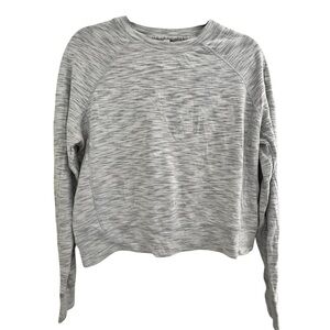 Lululemon Gray Long Sleeve Crewneck Sweatshirt/Shirt